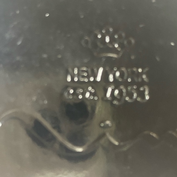 NINA CORRINE NAVY SATIN JEWELED MID-HEEL D'ORSAY CLASSIC EVENING PUMP SKU0779 - Picture 10 of 14